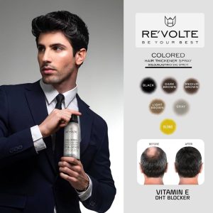 RÉVOLTE Hair Thickener Spray Gray 140Ml  8683930442625 - Görsel 4
