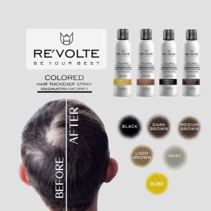 RÉVOLTE Hair Thickener Spray Gray 140Ml  8683930442625 - Görsel 2